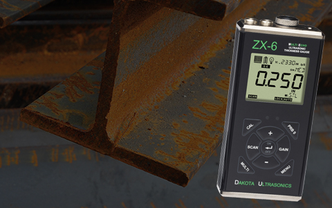 Measure material thickness and velocity on virtually any material
