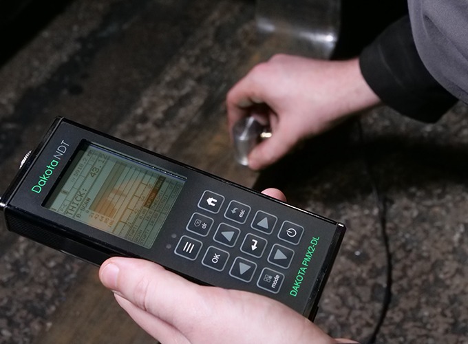 Dakota PMX2-DL Precision Thickness Gauge Measuring Thin Metal