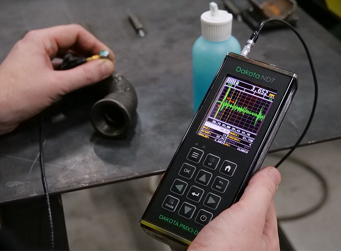 Dakota PMX2-DL Ultrasonic Precision Thickness Gauge